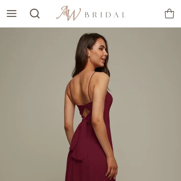 Red Prom/Bridesmaids Dress - Picture 4 of 5